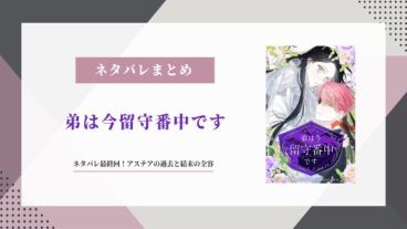 弟は今留守番中です ネタバレ