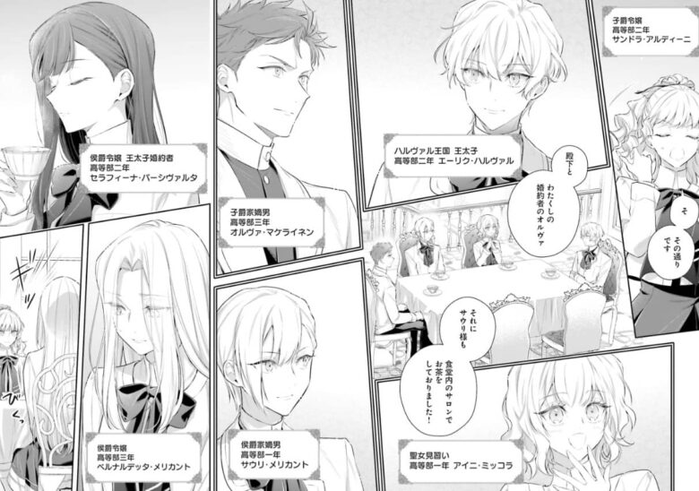 悪役令嬢たちは揺るがない 登場人物