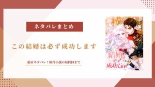 この結婚は必ず成功します ネタバレ