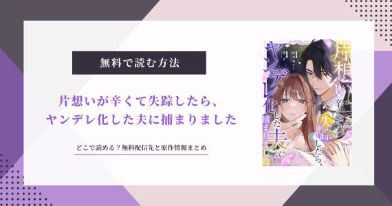 片想いが辛くて失踪したら、ヤンデレ化した夫に捕まりました