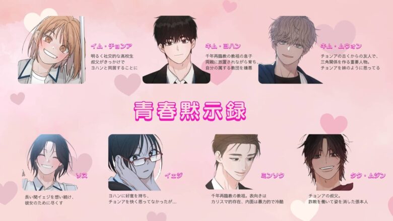 青春黙示録 ネタバレ 登場人物