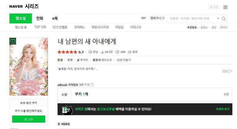 私の夫の新しい妻へ 韓国 原作 小説